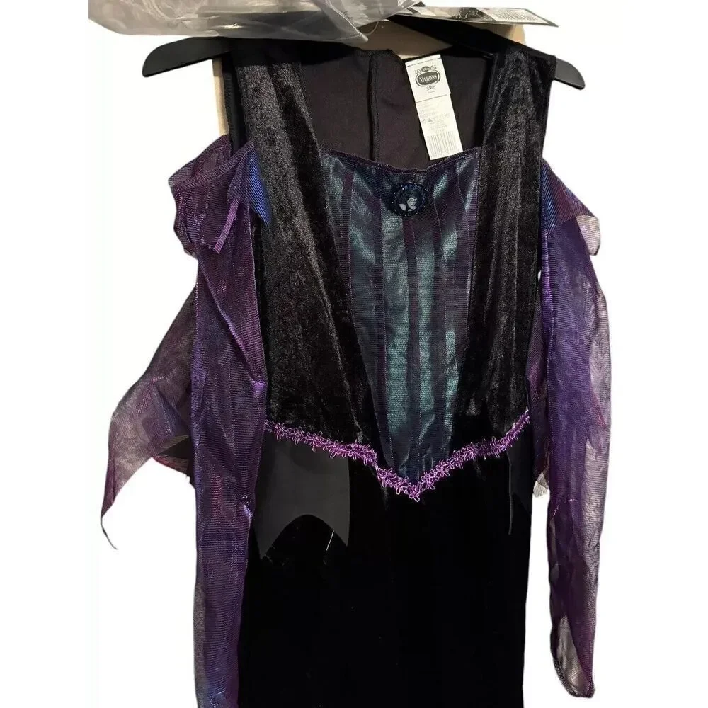 Disney Villains Kids Sleeping Beauty Maleficent Costume 10-12 L